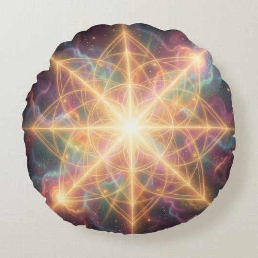 Ethereal Vision – Beyond Reality54 Rond Kussen (Voorkant)