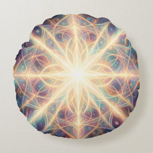 Ethereal Vision – Beyond Reality55 Rond Kussen (Voorkant)