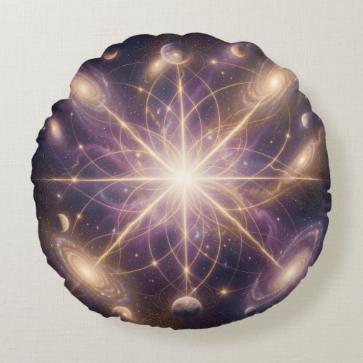 Ethereal Vision – Beyond Reality57 Rond Kussen (Voorkant)