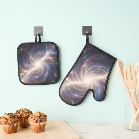 Ethereal Vision – Beyond Reality58 Ovenwant & Pannenlap Set (Insitu(Ophanging))