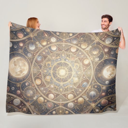 Ethereal Vision – Beyond Reality5 Fleece Deken (In situ)
