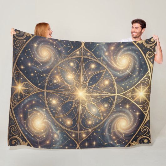 Ethereal Vision – Beyond Reality7 Fleece Deken (In situ)