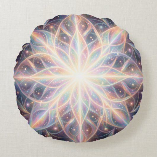 Ethereal Vision – Beyond Reality.100 Rond Kussen (Voorkant)