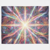 Ethereal Vision – Beyond Reality.103 Fleece Deken (Voorkant (Horizontaal))
