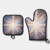 Ethereal Vision – Beyond Reality.59 Ovenwant & Pannenlap Set (Voorkant)
