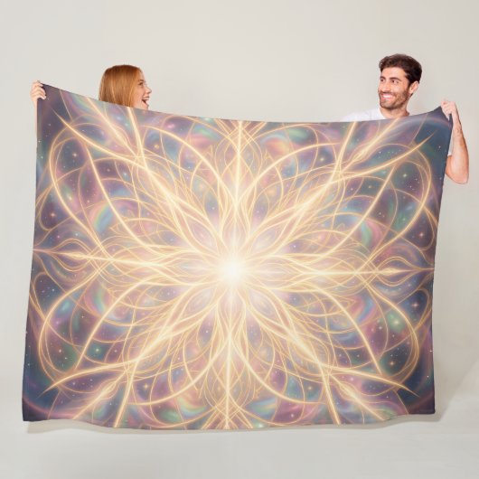 Ethereal Vision – Beyond Reality.68 Fleece Deken (In situ)