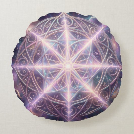 Ethereal Vision – Beyond Reality.85 Rond Kussen (Voorkant)