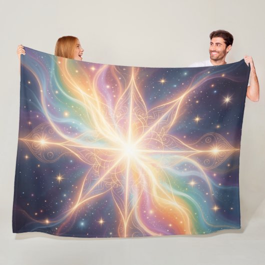 Ethereal Vision – Beyond Reality.96 Fleece Deken (In situ)