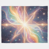 Ethereal Vision – Beyond Reality.96 Fleece Deken (Voorkant (Horizontaal))