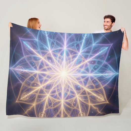 Ethereal Vision – Beyond Reality.97 Fleece Deken (In situ)