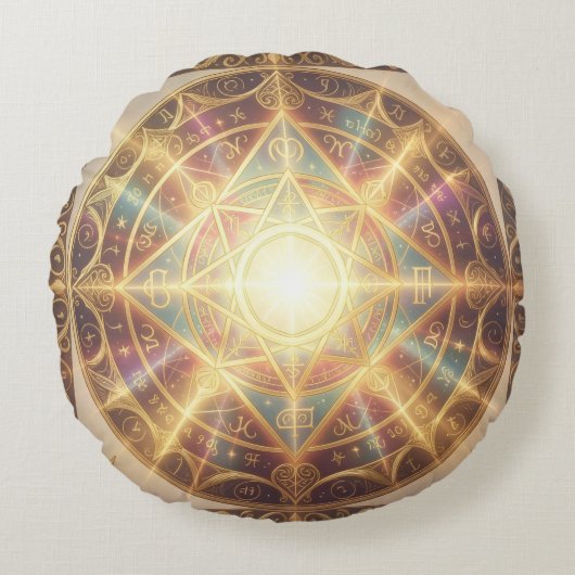Ethereal Vision – Beyond Reality.99 Rond Kussen (Voorkant)