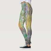 Ethereal Wisteria: The Koi's Golden Dream Leggings (Links)