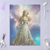 Ethereale Betoverde Hemelse Prinses Decoupage Tissuepapier (Craft)