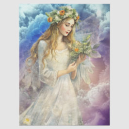 Ethereale Betoverde Hemelse Prinses Decoupage Tissuepapier
