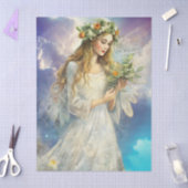 Ethereale Betoverde Hemelse Prinses Decoupage Tissuepapier (Craft)