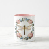 Ethereale Gloed Libelle Kunst Mok (Midden)