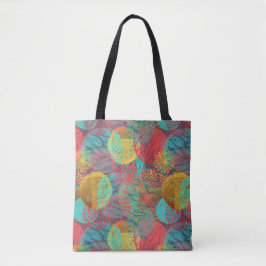 Ethereale Gouden Bloesems - Naadloze Bloemige Harm Tote Bag