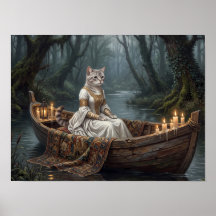 Ethereale Kat in Boot