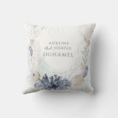 Ethereale Kust Koraal Schelp Koppel Kussen (Achterkant)