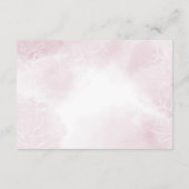 Ethereale Magnolia Bloem, Trouwaccommodatie Informatiekaartje (Achterkant)