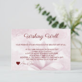 Ethereale Magnolia Bloem, Wensput Informatiekaartje (Staand voorkant)