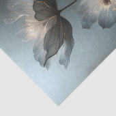 Ethereale Midnight Bloom Decoupage Tissuepapier (Detail)