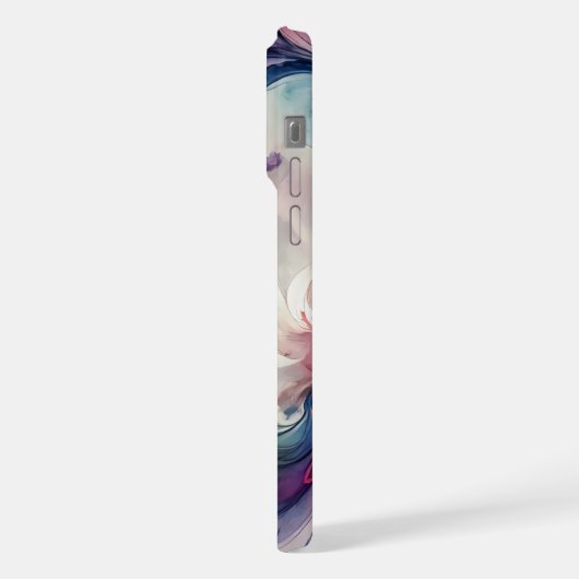 Ethereale Waterverfkat iPhone Hoesje (Linkerkant)