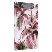 Ethereales Rosé-Palmenmuster Klembord (Rechts)