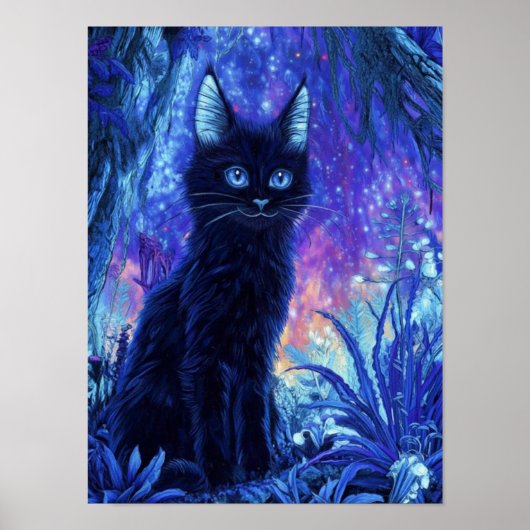 EtherealForestCat Poster (Voorkant)