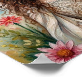 EtherealWildFlowerPortret Poster (Hoek)