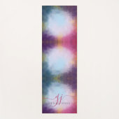Ethereel Abstract Glowing Monogram Yogamat (Voorkant)