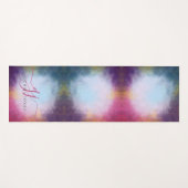 Ethereel Abstract Glowing Monogram Yogamat (Voorkant (horizontaal))