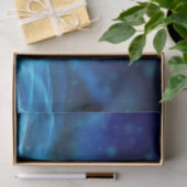 Ethereel blauwe kerstboom tissuepapier (Geschenk)