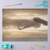 Ethereel Vrouw Decoupage Tissuepapier (Craft)