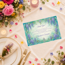 Etherele Art Nouveau Wisteria Romantische Bruiloft