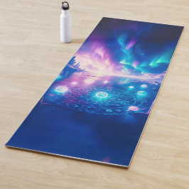 Etherele Aurora Ijsritueel Fantasie Ontwerp | Myst Yogamat