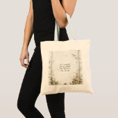 Etherele betoverde bos tote bag (Voorkant (product))