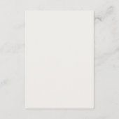Etherele bloemige bruiloftsshower uitnodiging (Achterkant)