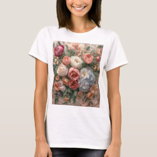 Etherele Bloesem Harmonie: Zachte Pastel Couture B T-shirt