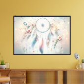 Etherele Boho Droomvanger  Canvas Afdruk (Insitu (Woonkamer))