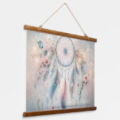 Etherele Boho Droomvanger Hangend Wandkleed (Gebogen)