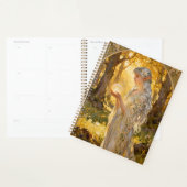 Etherele Elfenmaagd in Art Nouveau-stijl Planner (Display)