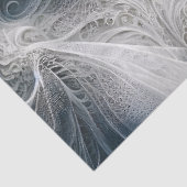 Etherele engel portret decoupage tissuepapier (Detail)