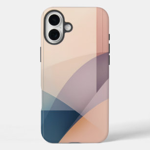 Etherele Harmonie Abstracte Pastelkleur Kunst Desi iPhone 16 Plus Hoesje