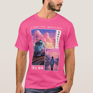 Etherele Japanse Streetwear 90s Nostalgische Vapor T-shirt