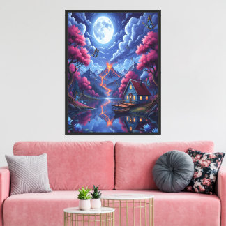 Etherele Ontsnapping Canvas Afdruk