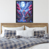Etherele Ontsnapping Canvas Afdruk (Insitu (Slaapkamer))