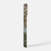 Etherele Persbloem Tuin iPhone 15 Case (Rechterkant)