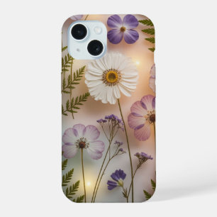 Etherele Persbloem Tuin iPhone 15 Case