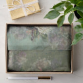 Etherele roomrozen, paarse viooltjes en insecten tissuepapier (Geschenk)
